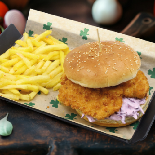 Chickenburger Menü